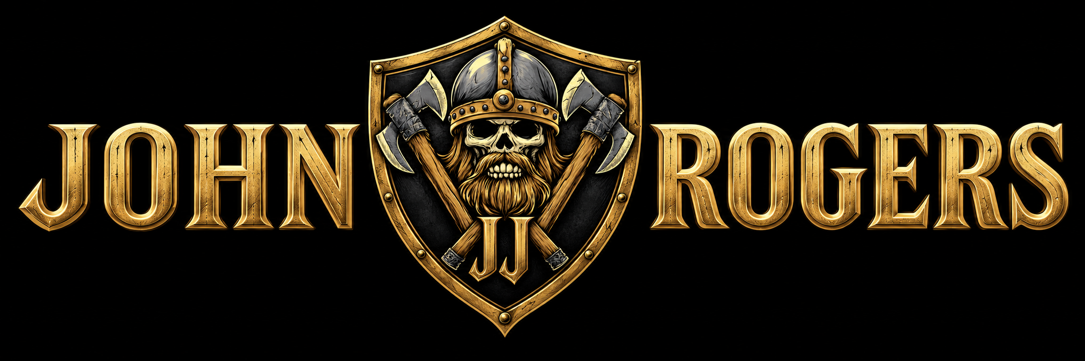 John JJ Rogers — Viking shield logo